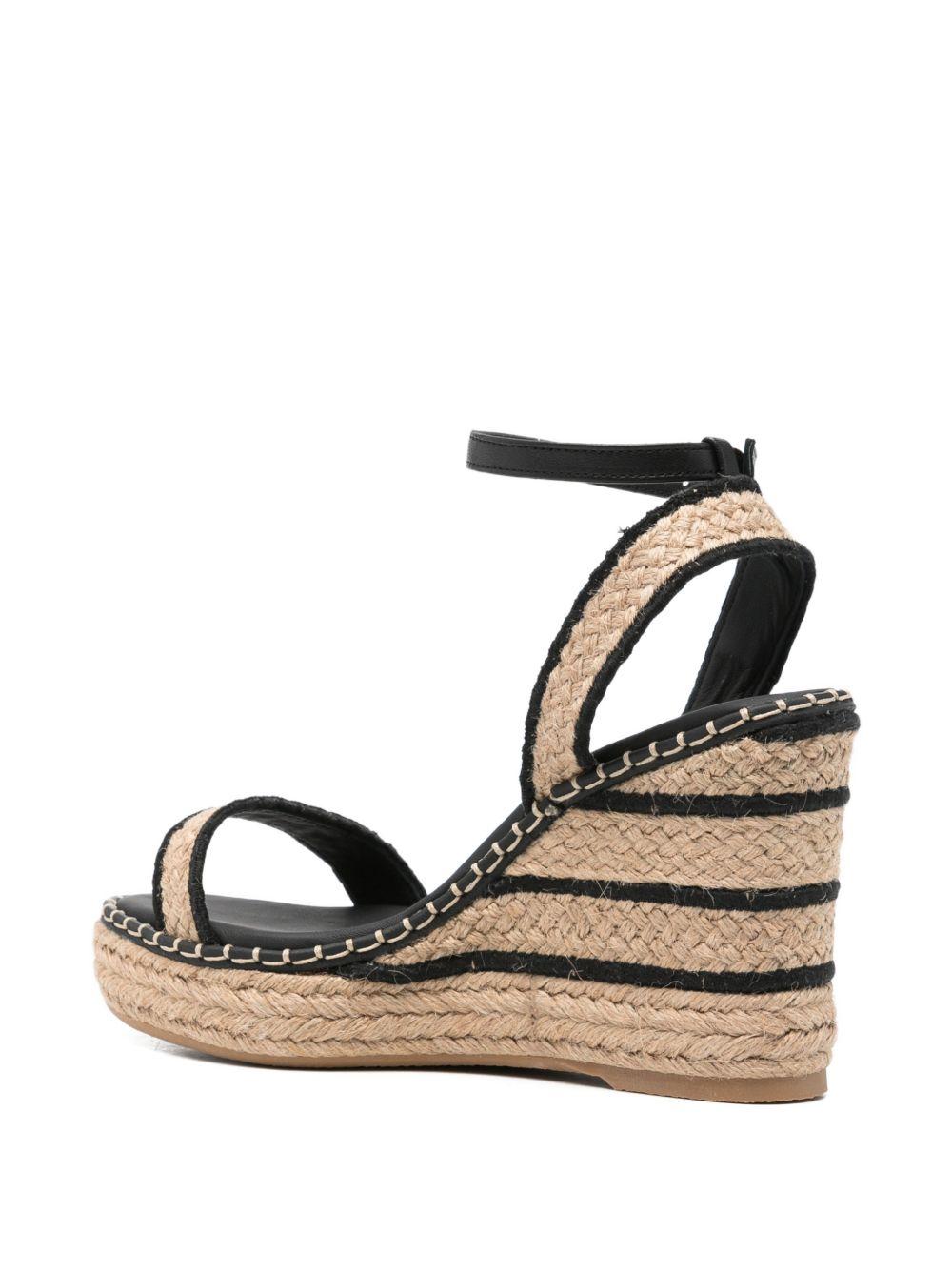 CASTANER Zeppe Bera beige e nero