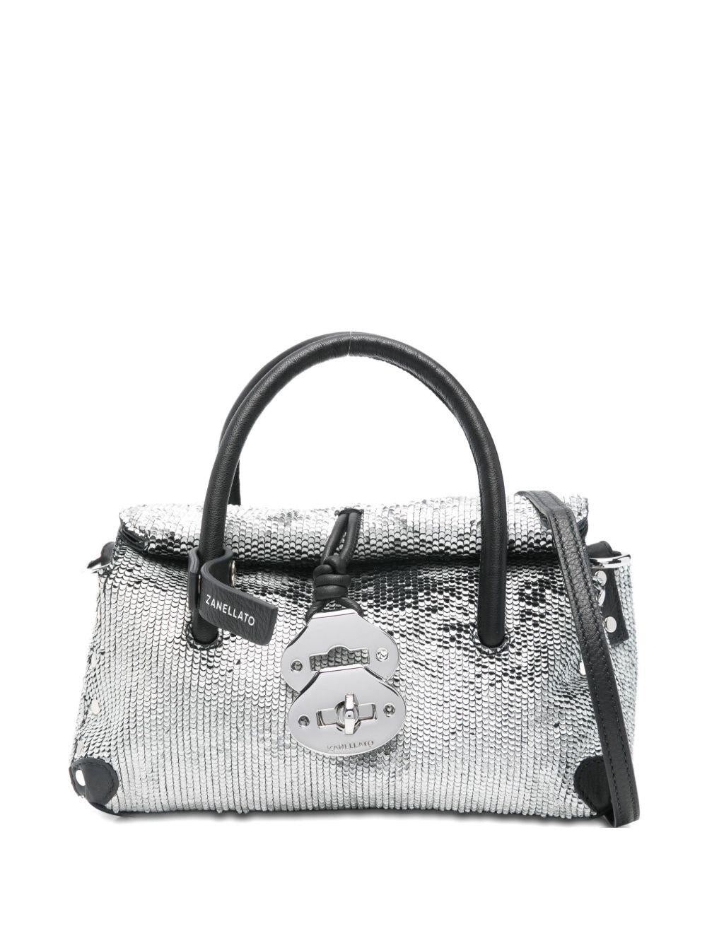 ZANELLATO Borsa Dotta Baby Anniversario CBI argento
