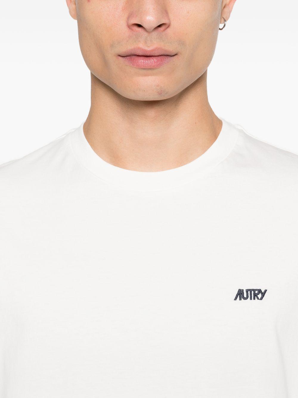 AUTRY T-shirt a maniche corte bianca