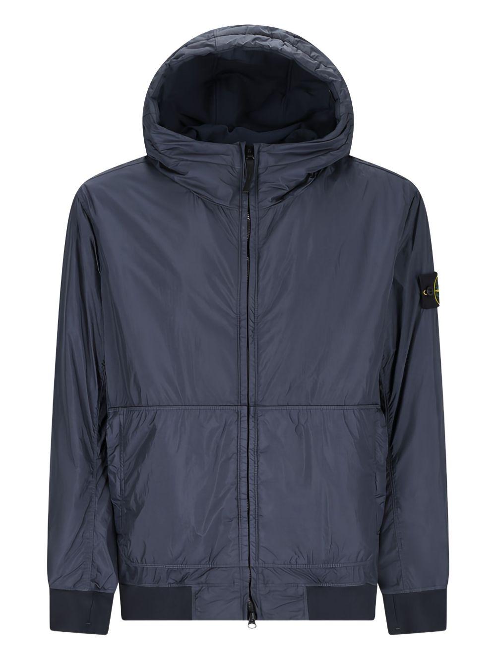STONE ISLAND Bomber con patch logo