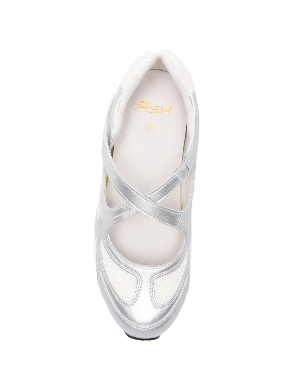 ASH Ballerine Kore color argento