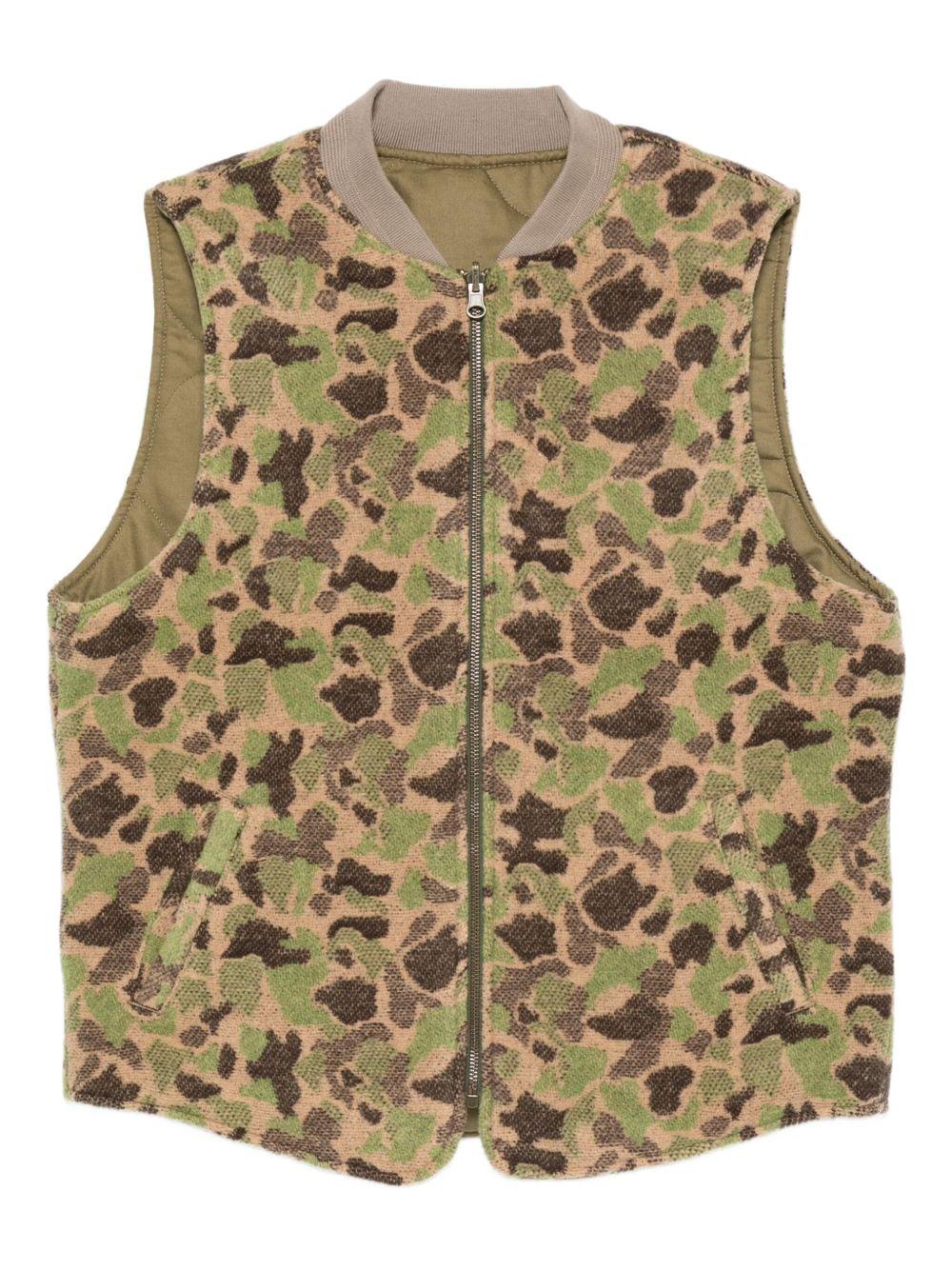CHESAPEAKES Gilet 'Seawolf' con stampa camouflage