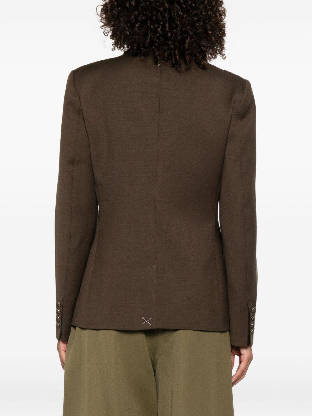 DONDUP Giacca doppiopetto marrone