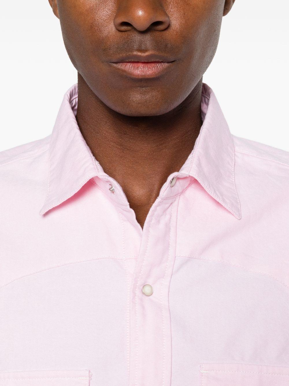 CHESAPEAKES Camicia Flagstaff rosa con tasche sul petto