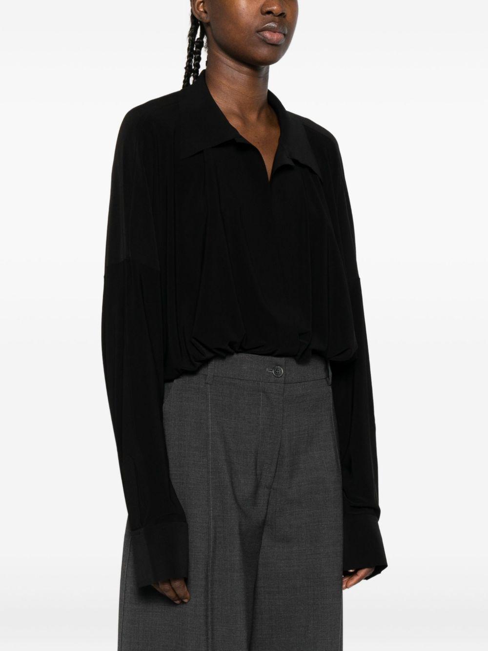 NORMA KAMALI Body con maniche lunghe