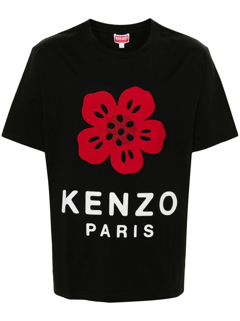 KENZO T-shirt girocollo con stampa