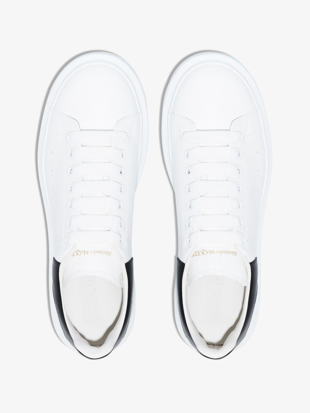 ALEXANDER McQUEEN Sneakers 'Oversize' in pelle bianca