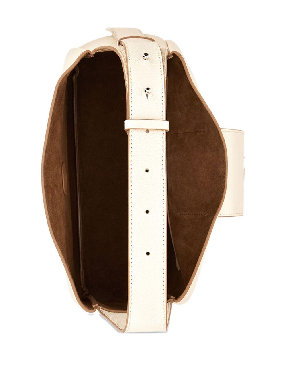 HOGAN Borsa a spalla in pelle panna