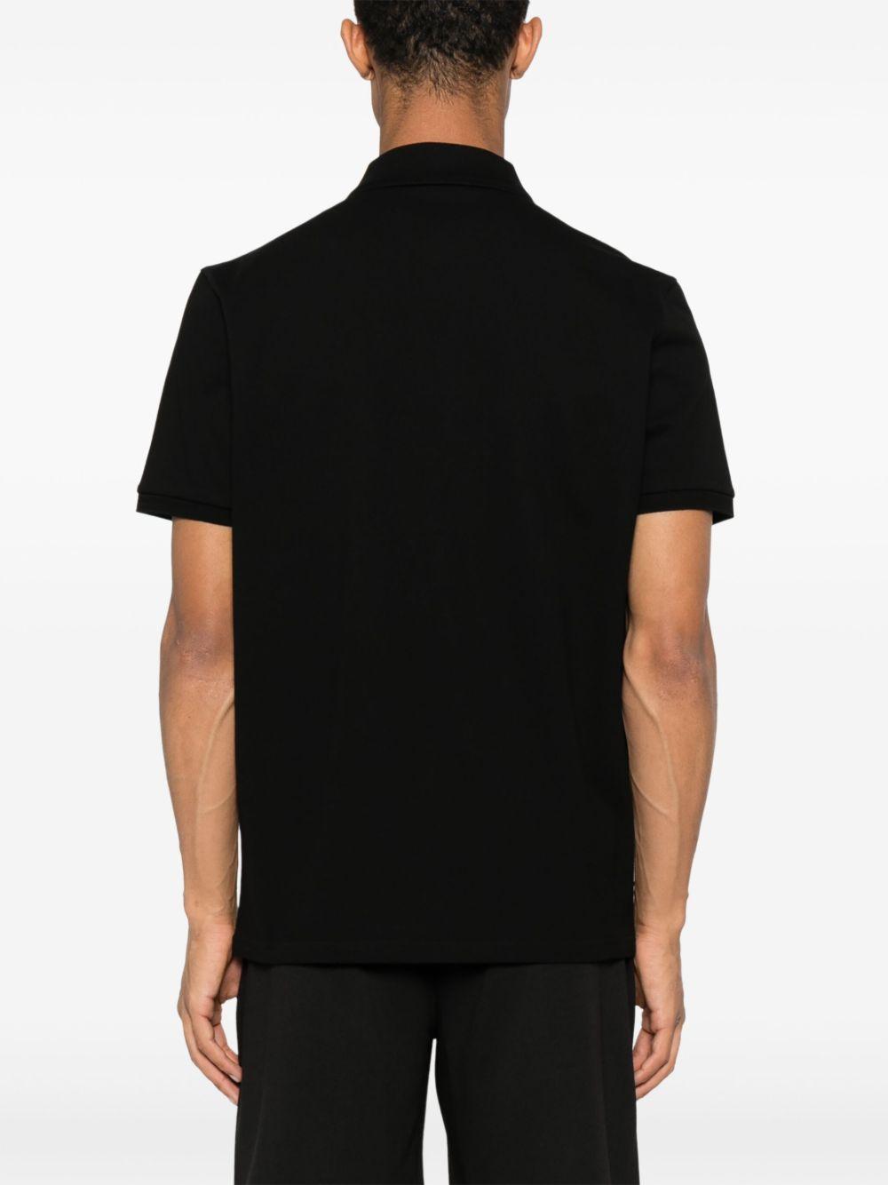 MONCLER Polo in cotone con logo