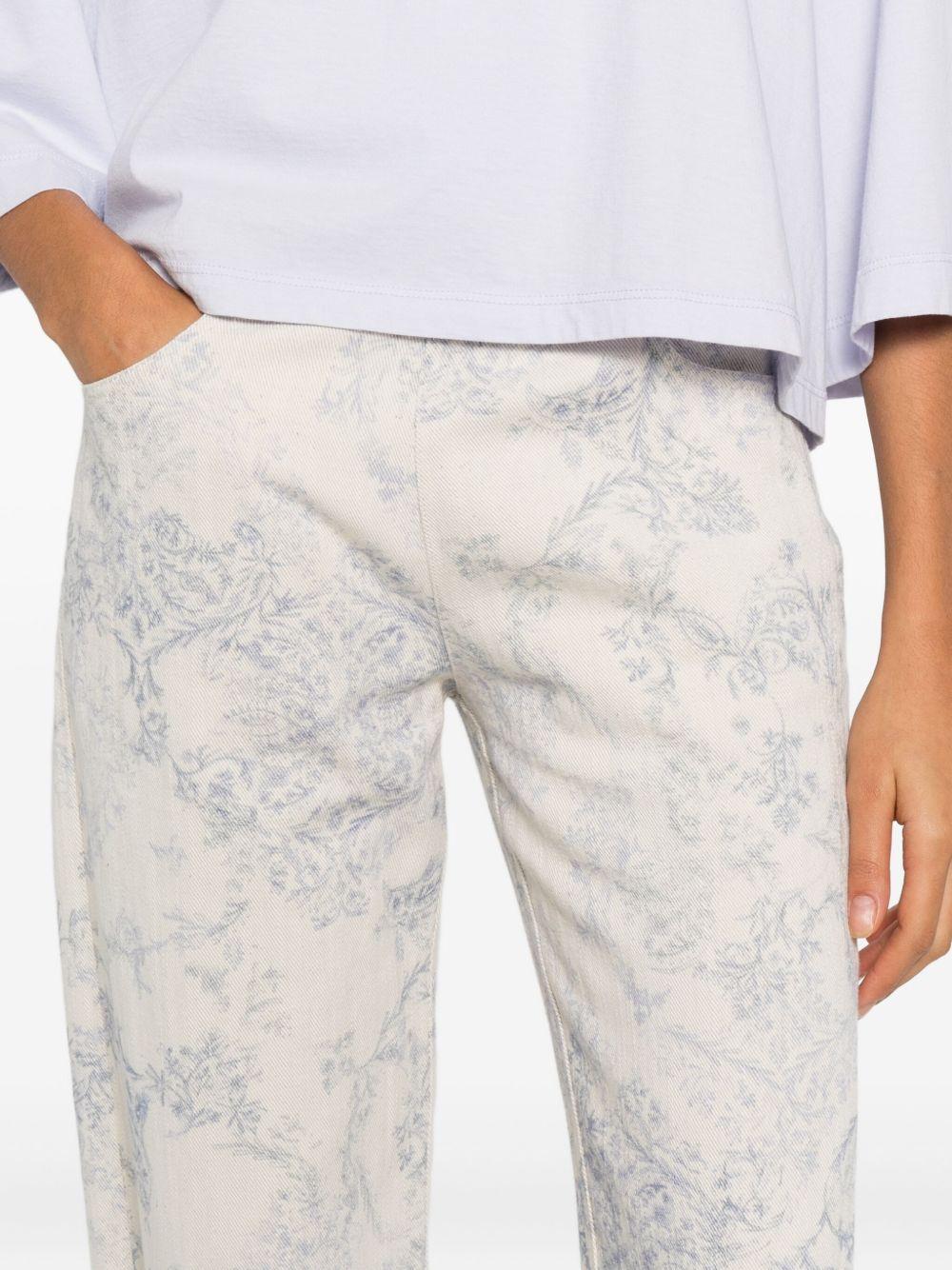 FORTE FORTE Pantaloni 'My Pants' con stampa floreale