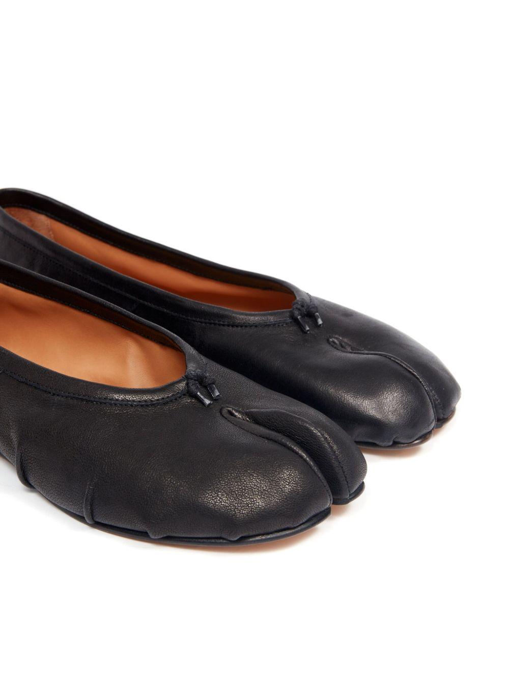 MAISON MARGIELA Ballerine nere Tabi