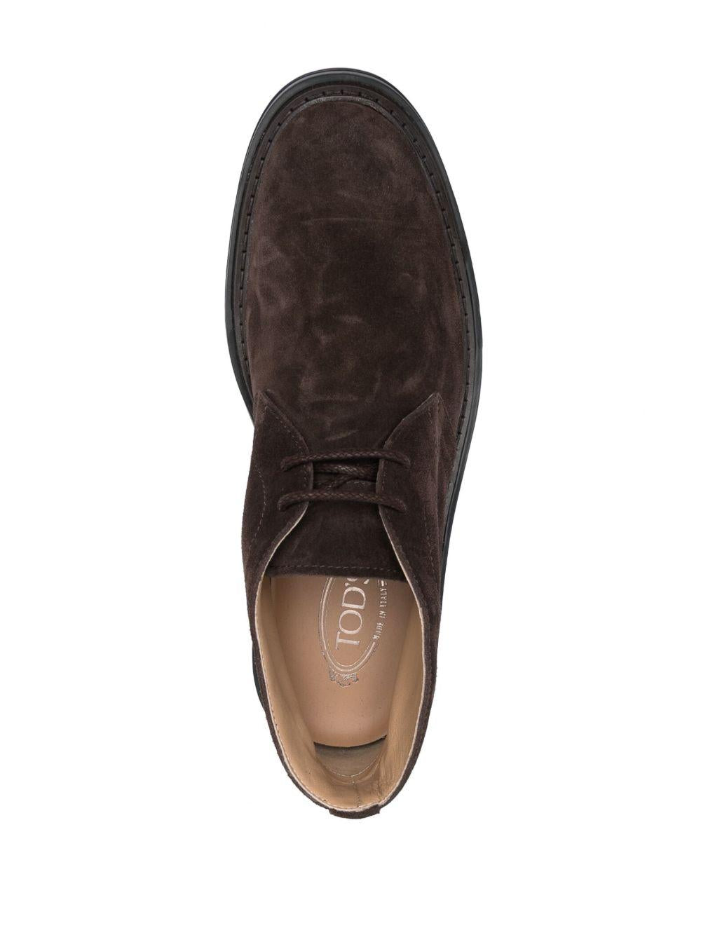 TODS Scarpe stringate in suede