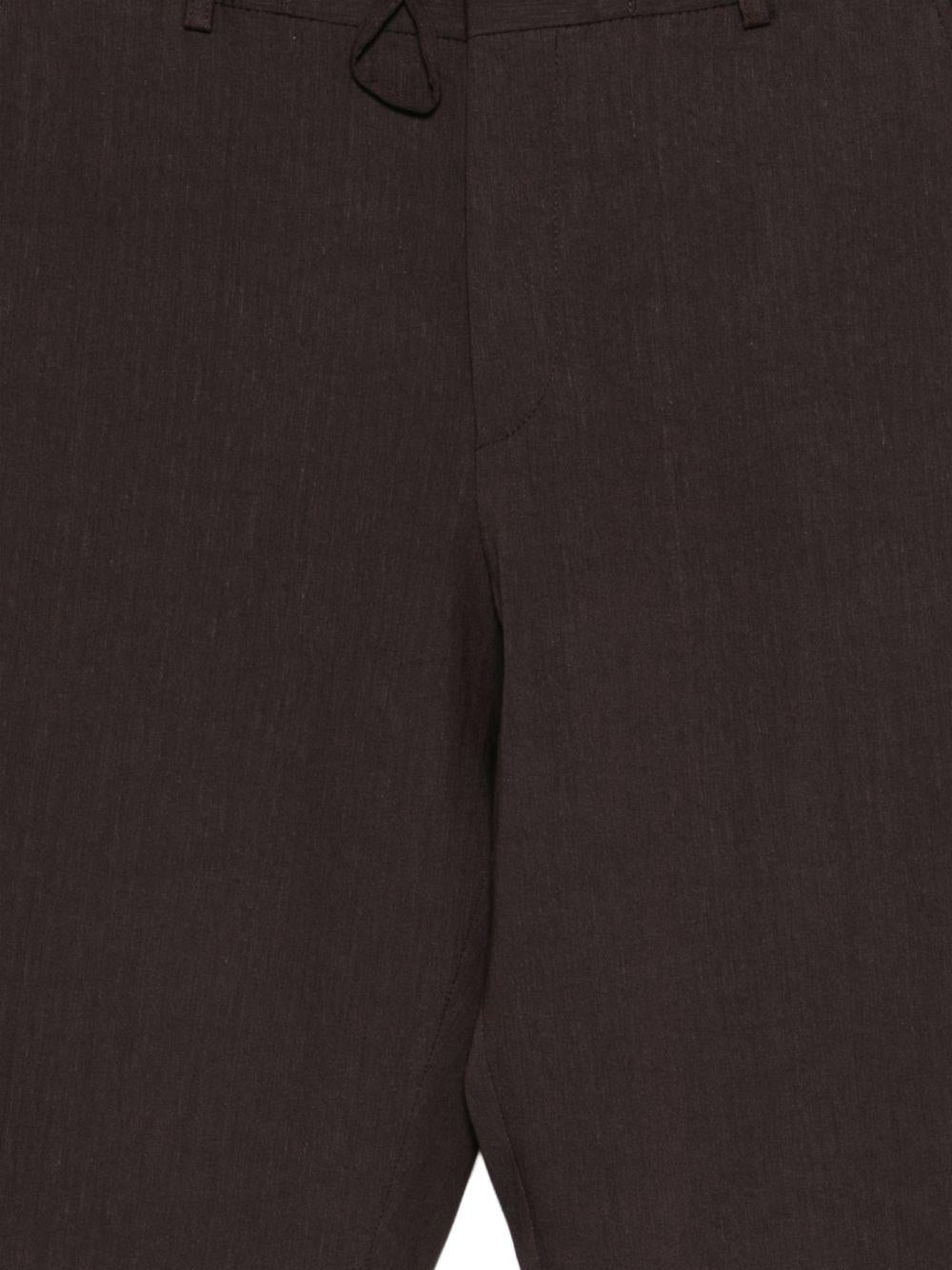 BOSS Pantaloni Perin Marroni con coulisse in vita