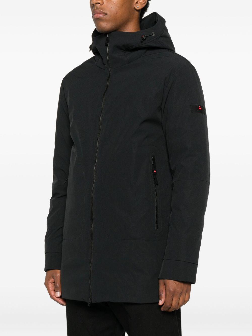 PEUTEREY Parka nero con cappuccio
