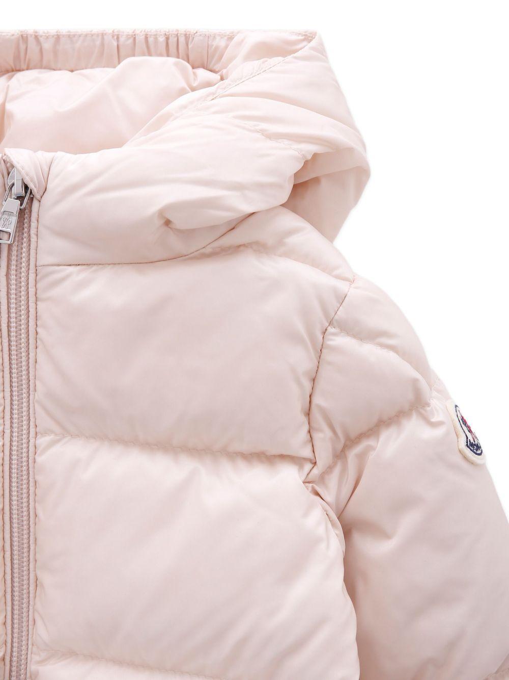 MONCLER Piumino 'Sharon' con cappuccio rosa