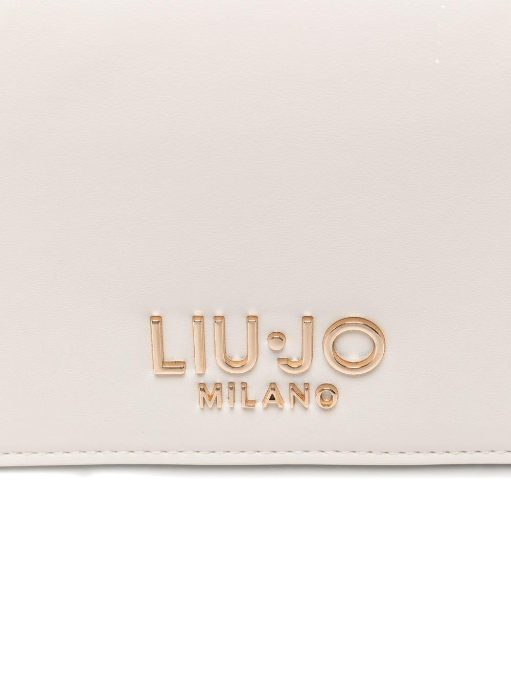 LIUJO Borsa a tracolla bianca