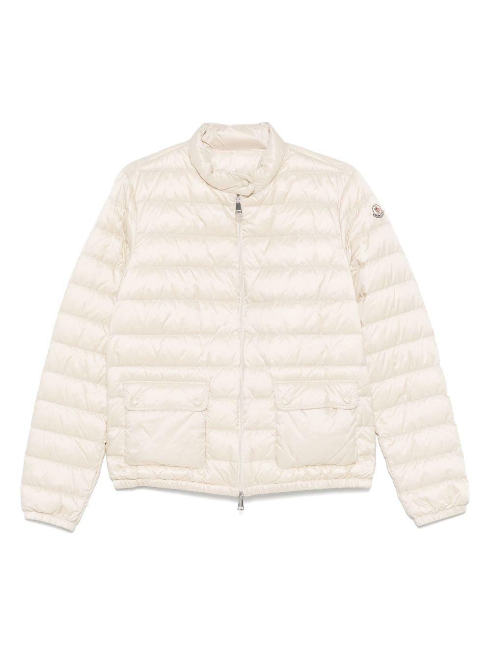 MONCLER Piumino trapuntato beige chiaro
