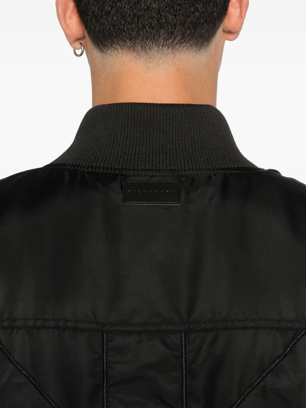 JOHN RICHMOND Bomber nero con zip