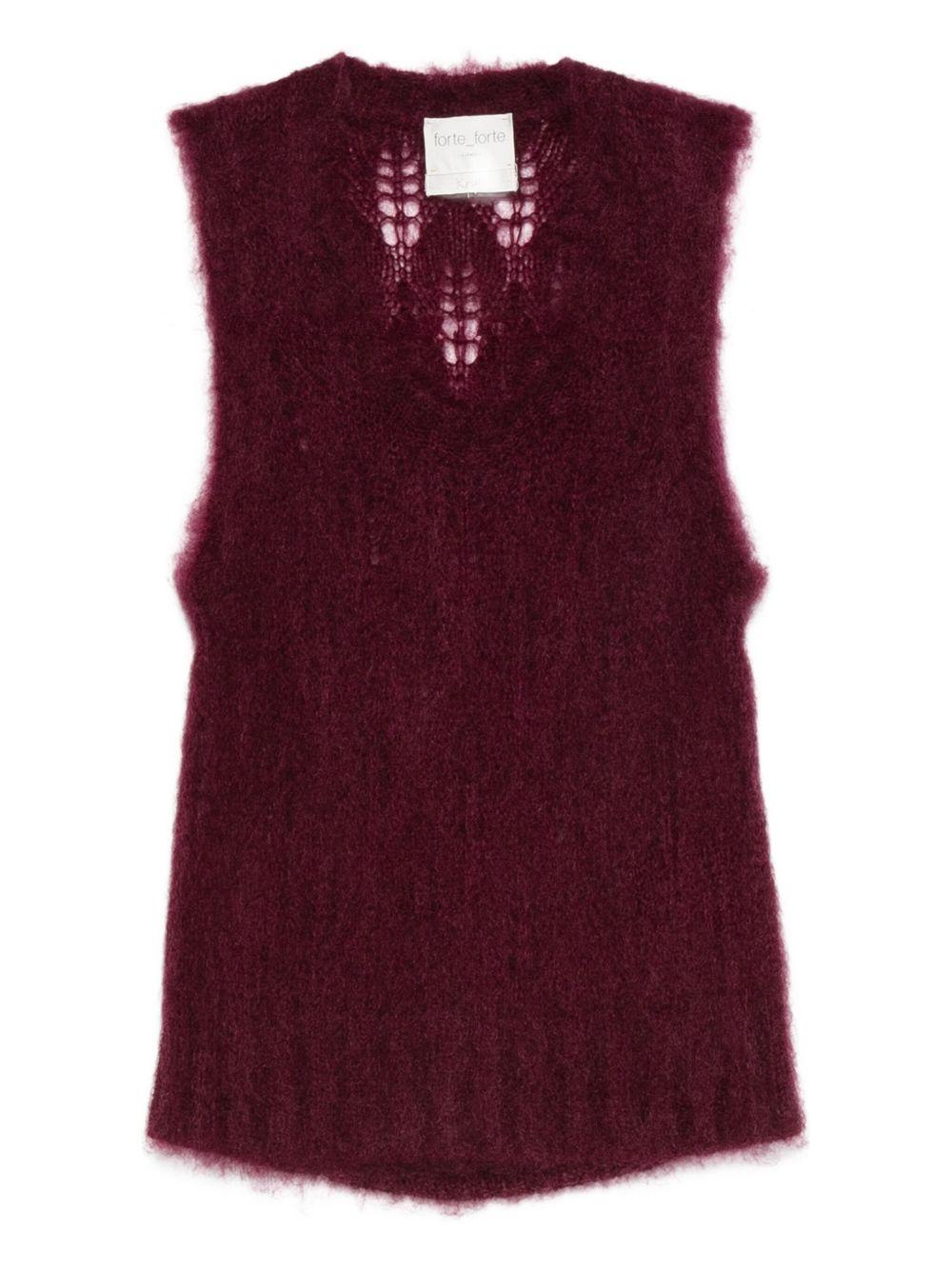 FORTE FORTE Gilet in maglia 'My Knit'