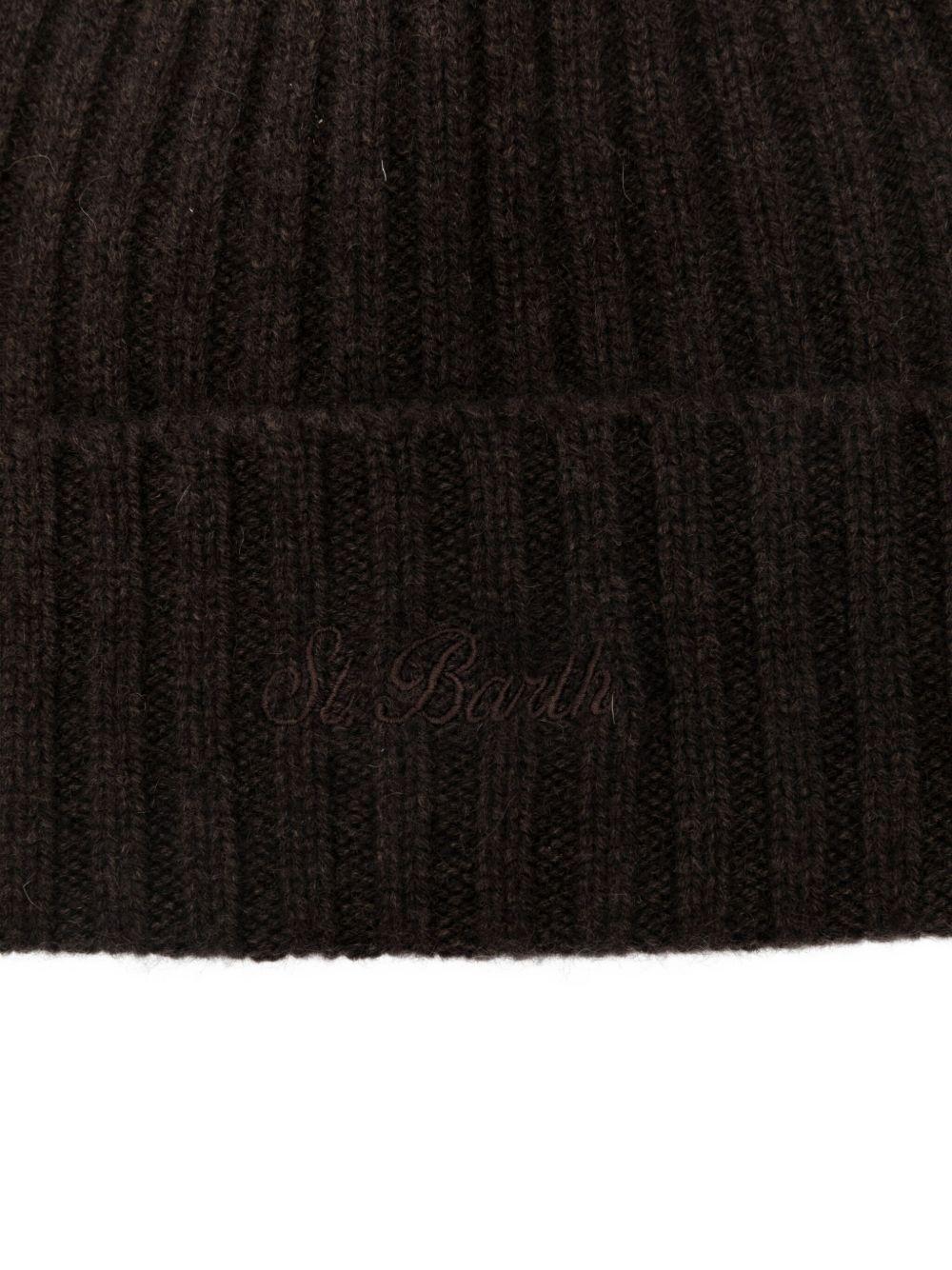 MC2 SAINT BARTH Cappello Wengen Cashmere marrone