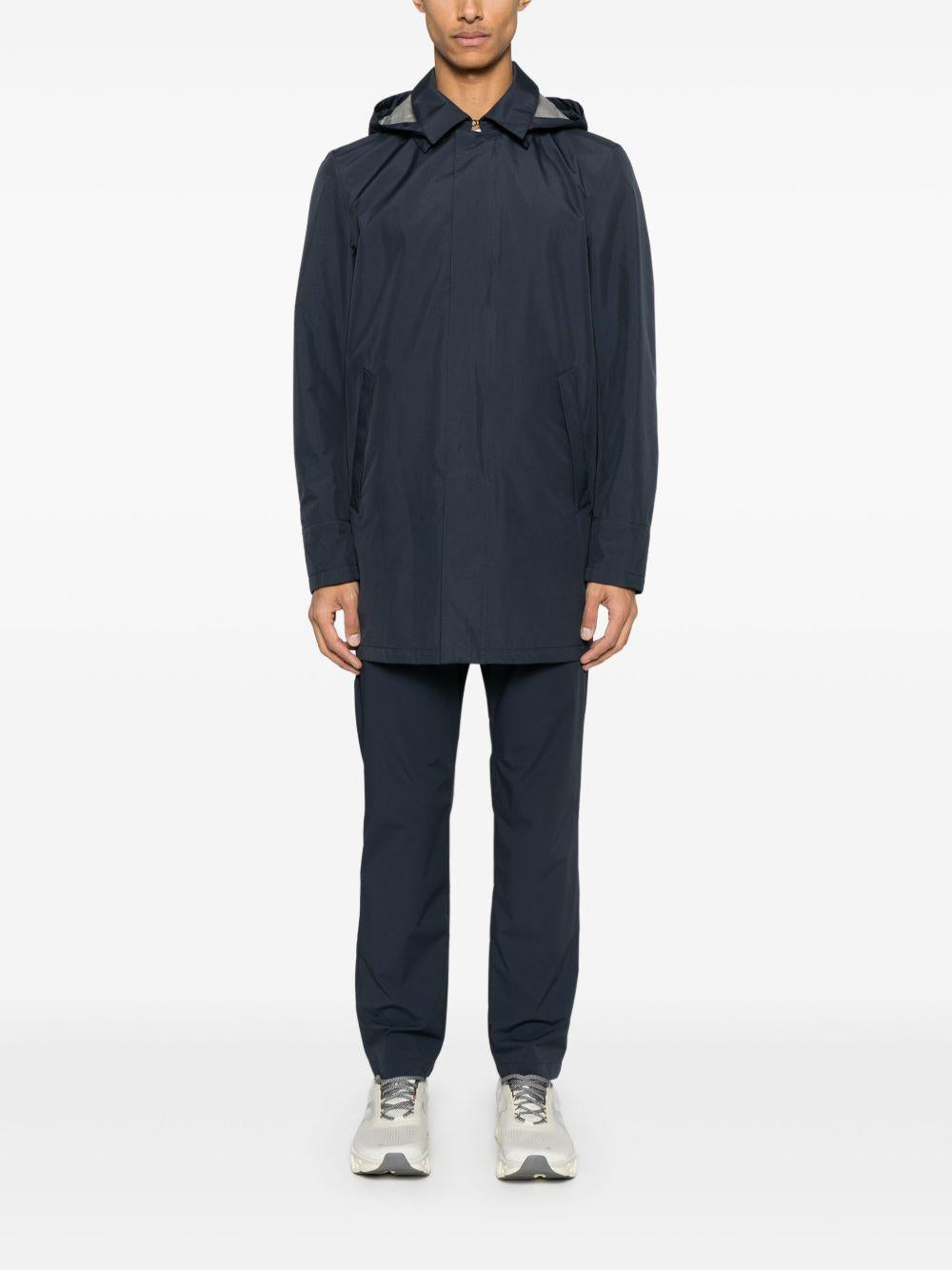 HERNO Pantaloni blu navy