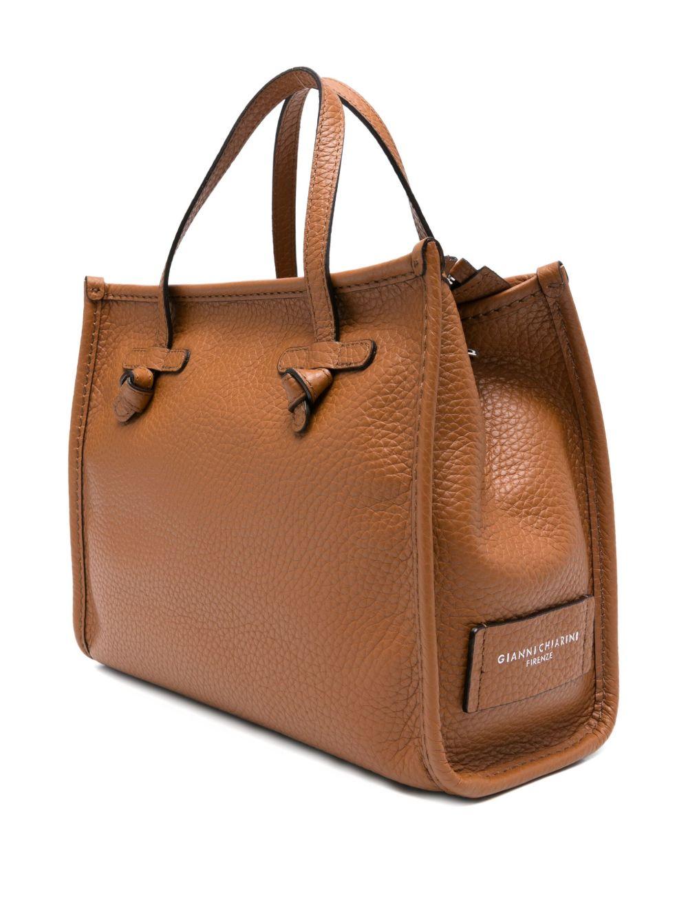 GIANNI CHIARINI Borsa a mano Miss Marcella in pelle beige