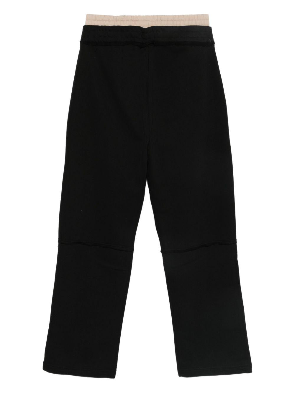 PEUTEREY Pantaloni 'Monti' in cotone nero