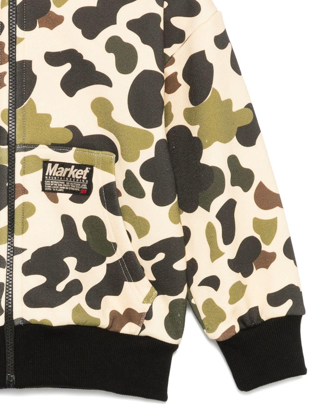 MARKET Bomber multicolore camouflage