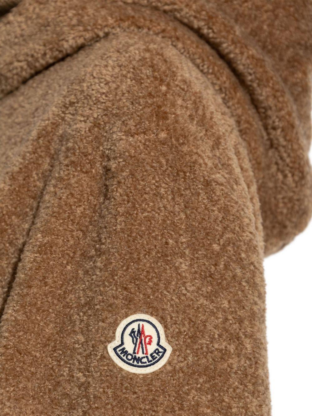 MONCLER Giacca teddy con cappuccio