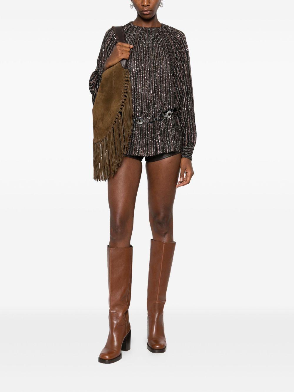 MISSONI Blusa a righe lurex