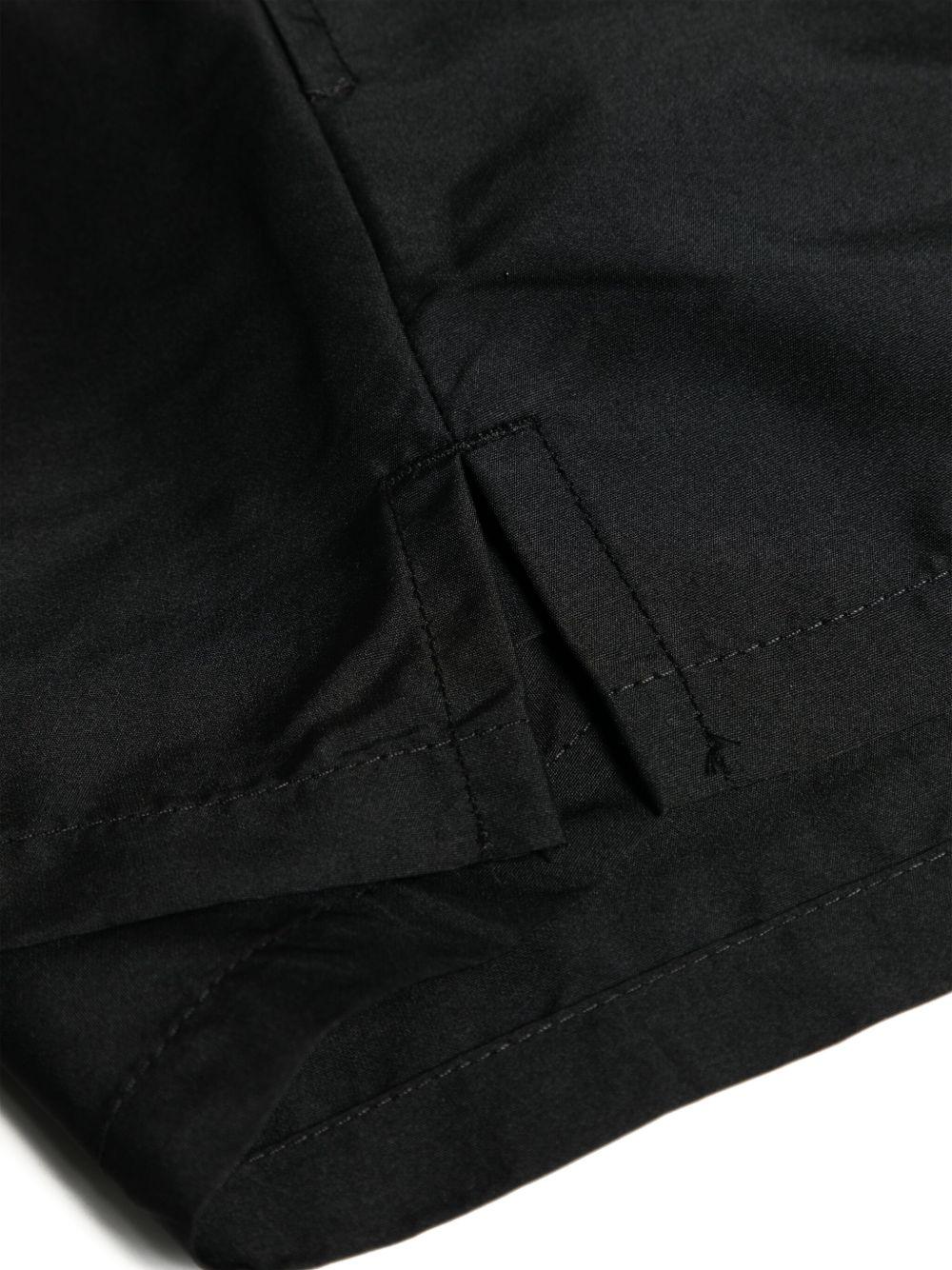 VERSACE Costume da bagno nero con dettagli Greca e Medusa