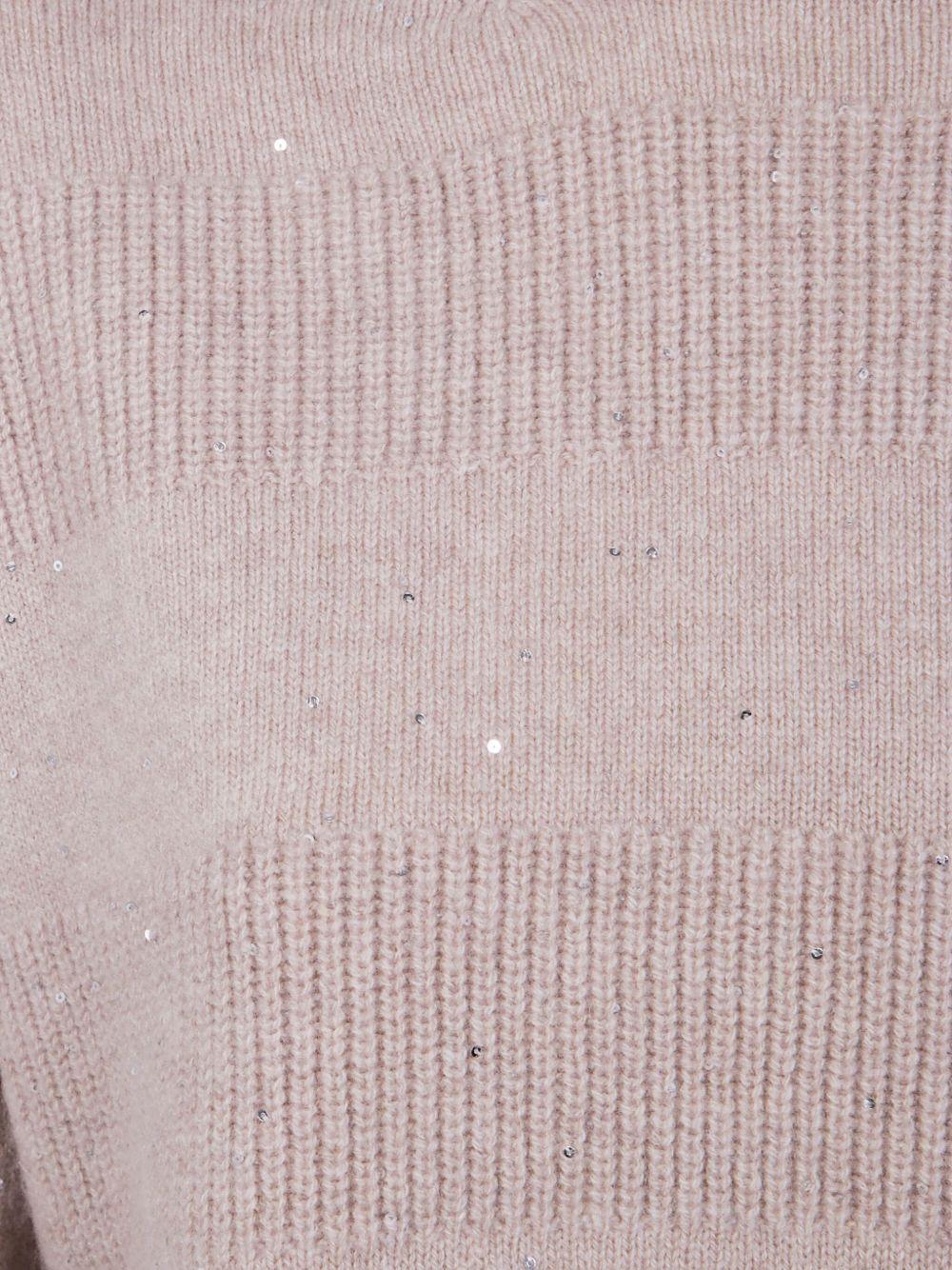 D EXTERIOR Dolcevita beige chiaro a costine