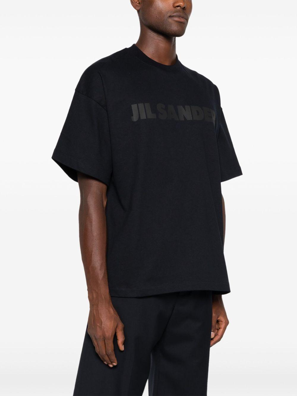 JIL SANDER T-shirt in cotone con maniche 3/4