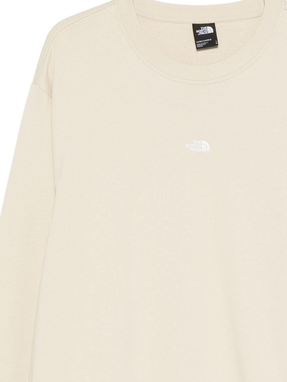 THE NORTH FACE Felpa Dom color crema firmata