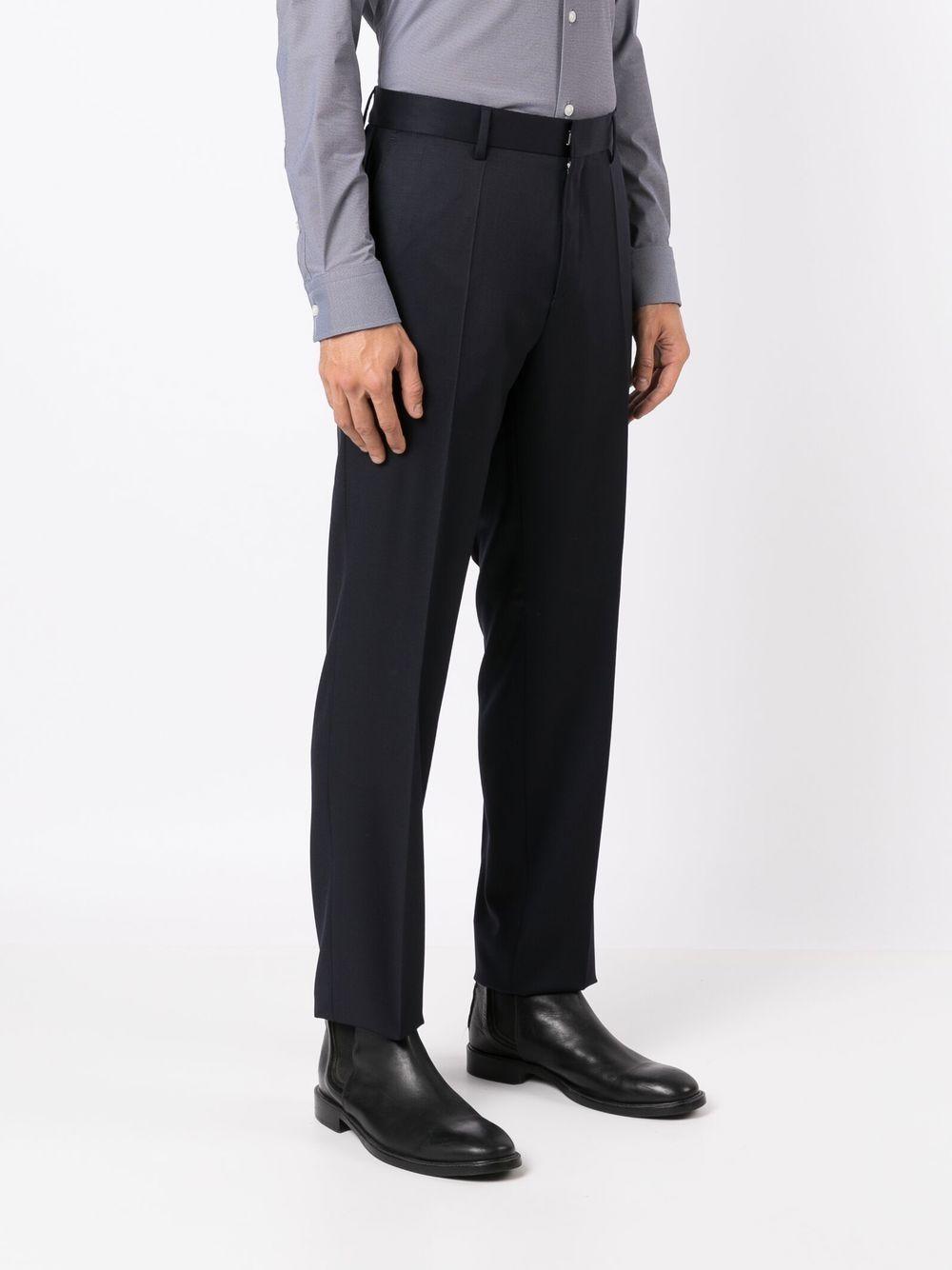 BOSS Pantaloni H-Genius slim in lana vergine