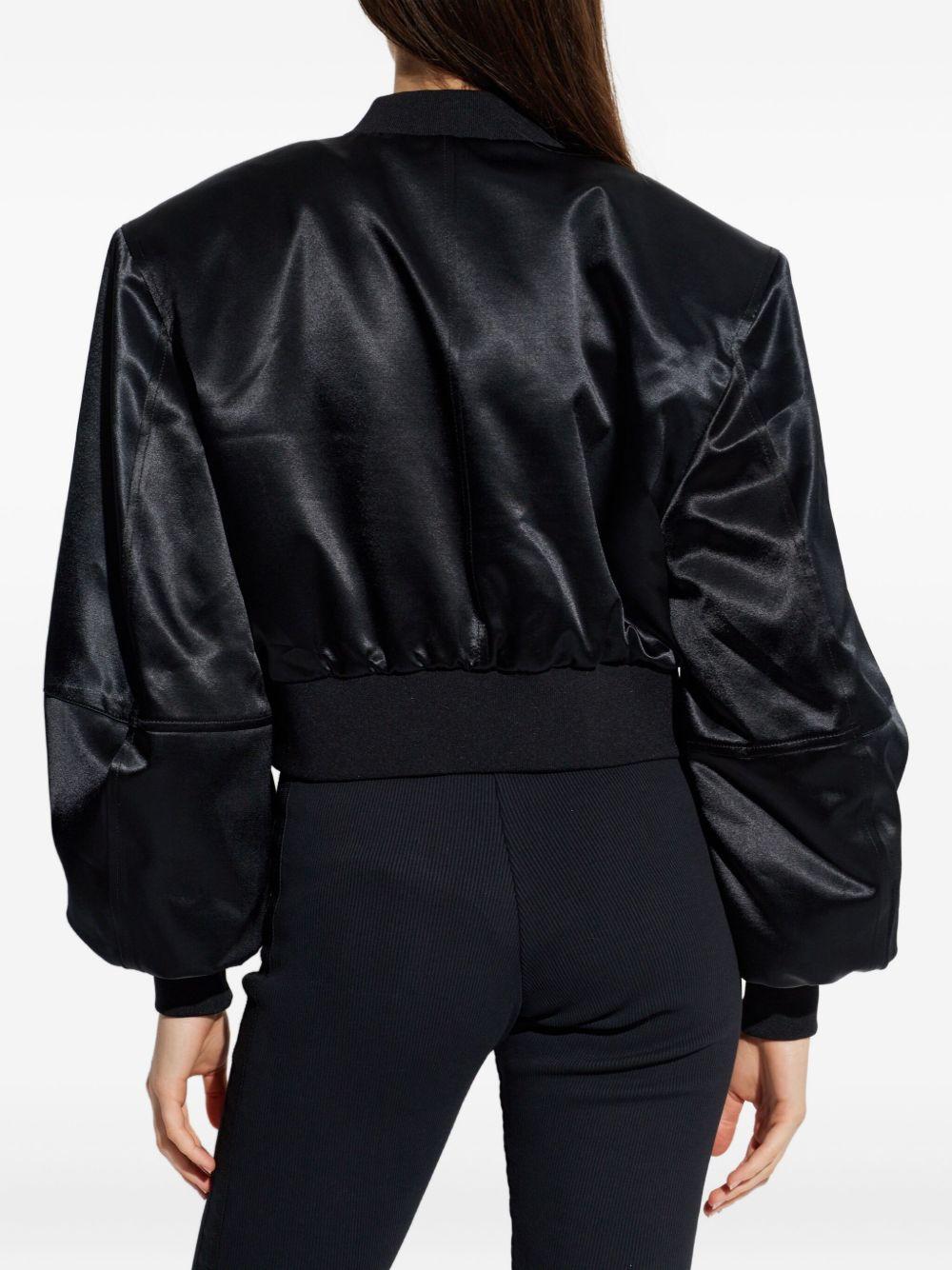 THE ATTICO Giacca bomber nero