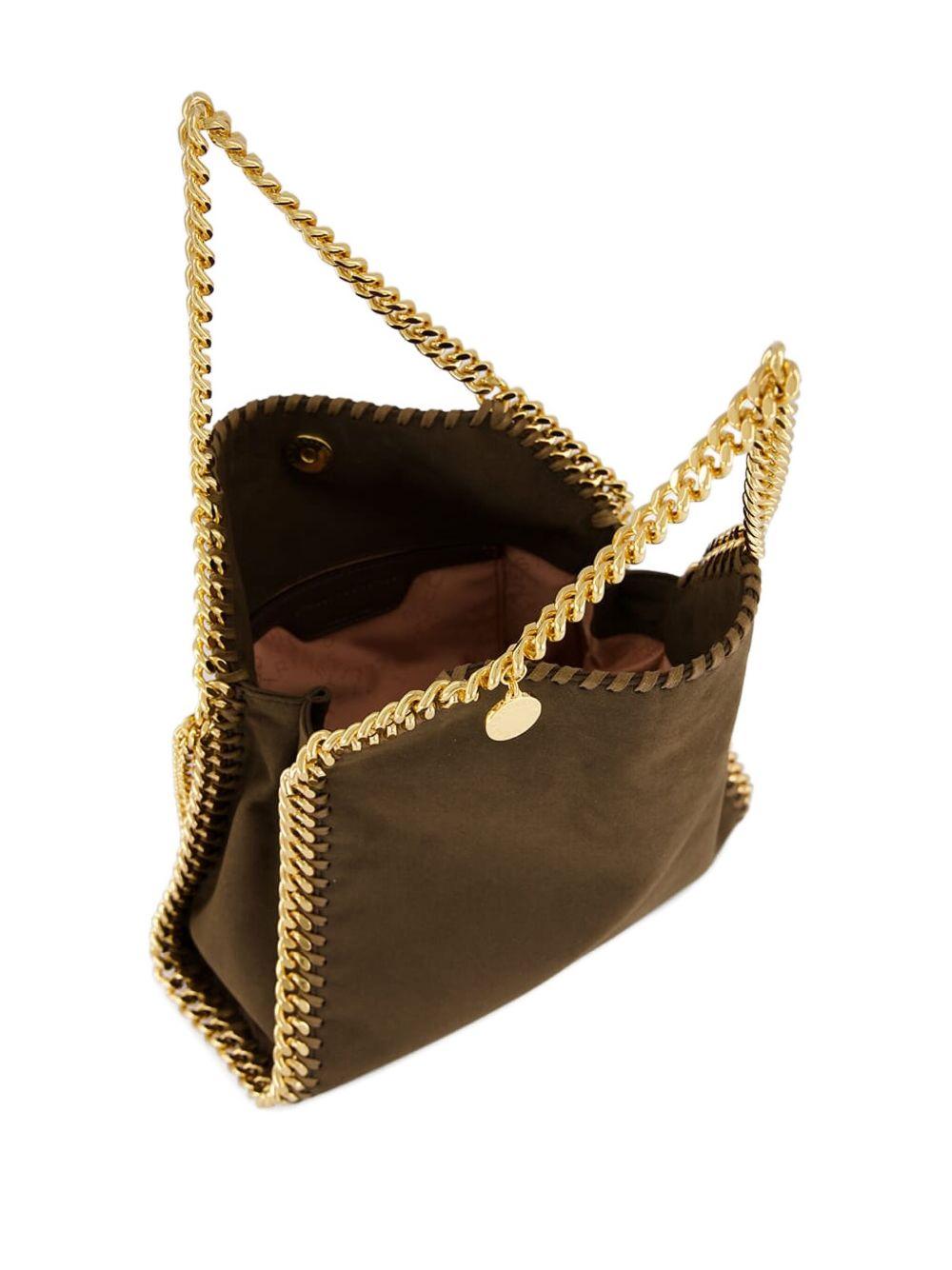 STELLA MCCARTNEY Borsa a mano Falabella mini marrone