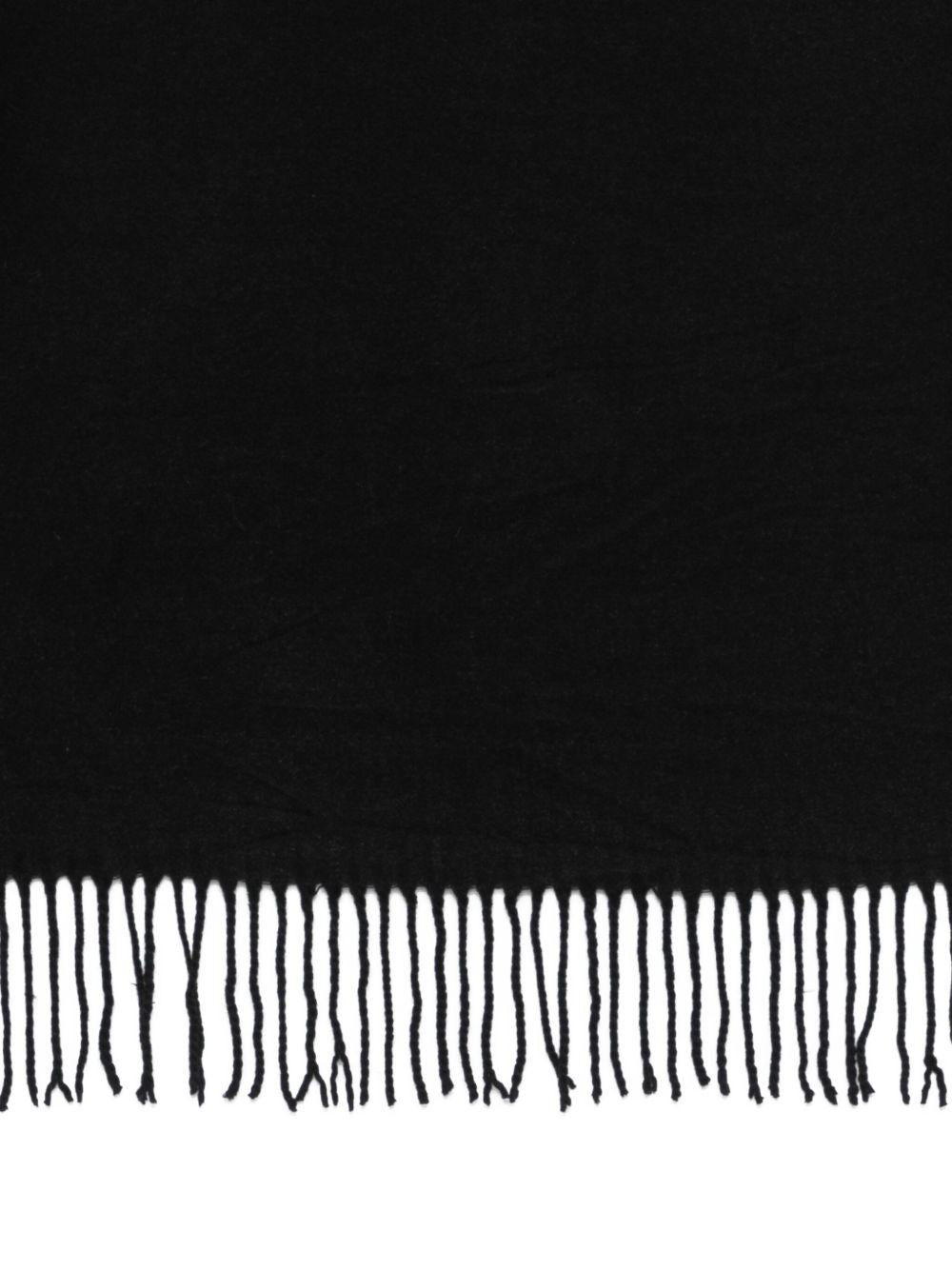 BLUGIRL Stola in maglia con collo in ecopelliccia