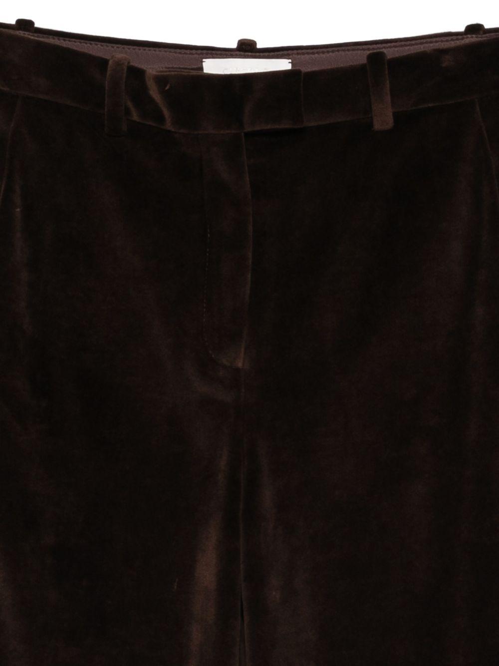 CIRCOLO 1901 Pantaloni marroni effetto velluto