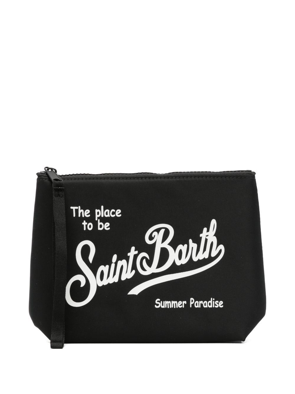 MC2 SAINT BARTH Pochette Aline in nylon nero