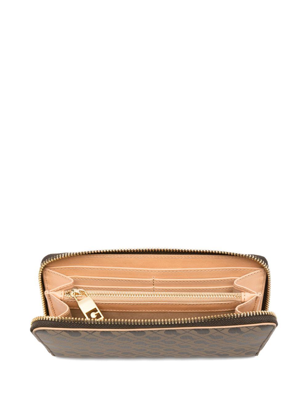 GHERARDINI Portafoglio marrone Millerighe Vacchetta