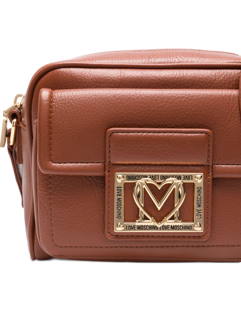LOVE MOSCHINO Borsa a tracolla marrone