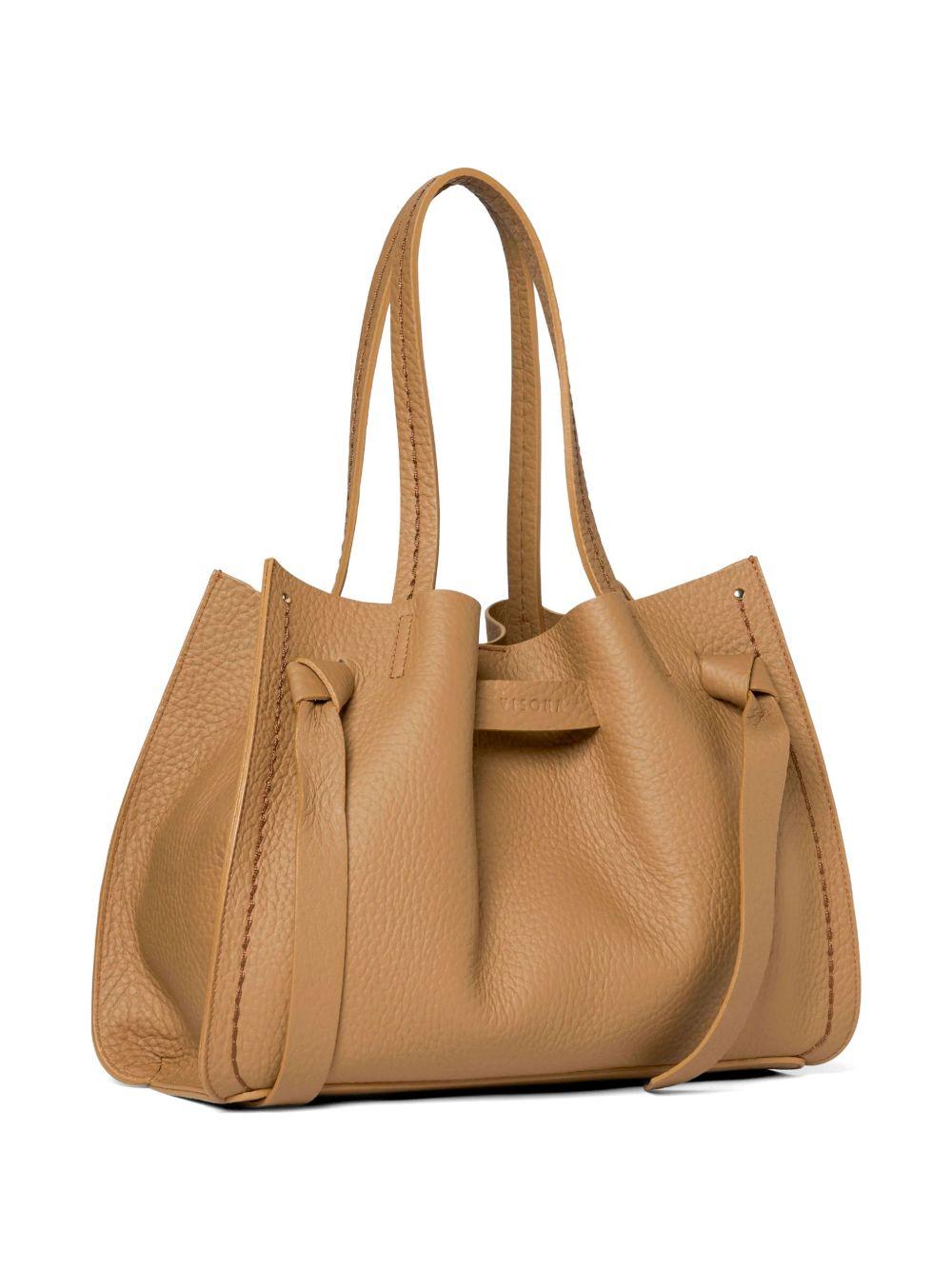 VISONA Borsa shopping Vittoria Tan
