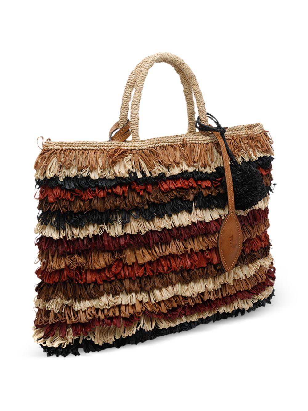 AFAR Borsa tote Large Keisha in rafia