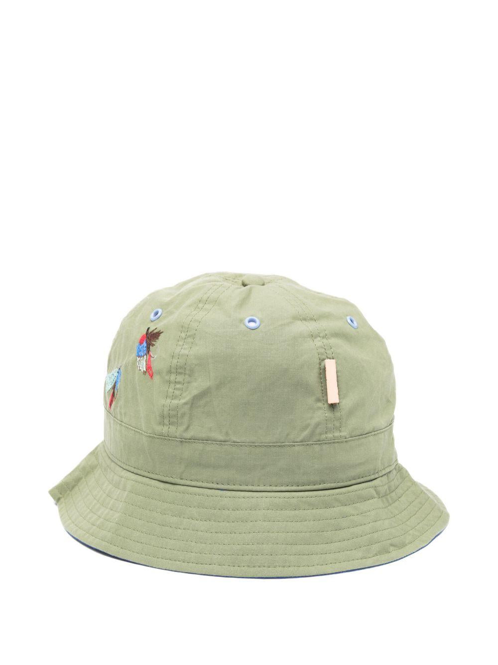 BARBOUR Cappello da pescatore Paul Smith Loves Barbour