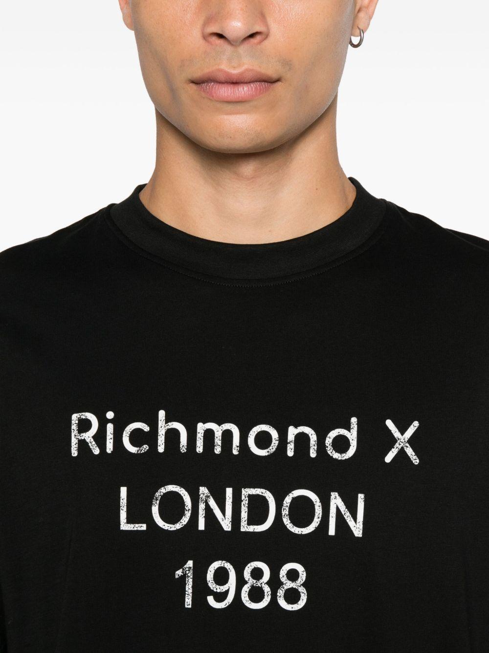 JOHN RICHMOND T-shirt girocollo con stampa