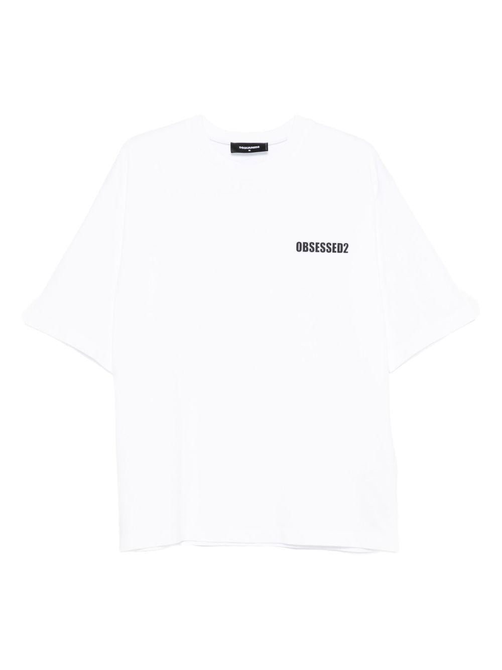 DSQUARED2 T-shirt girocollo con logo