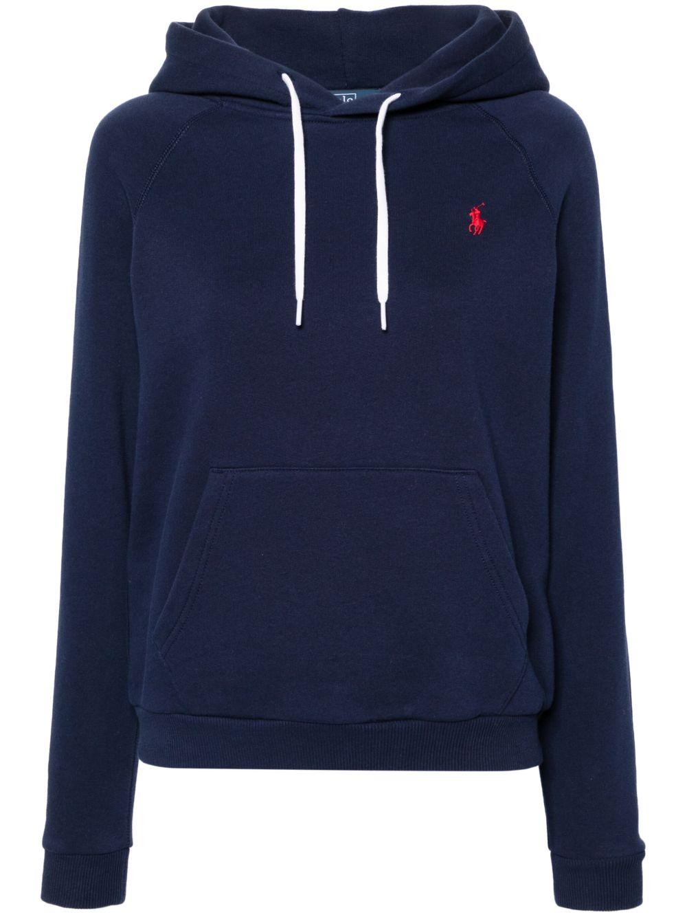 POLO RALPH LAUREN Felpa con cappuccio e logo