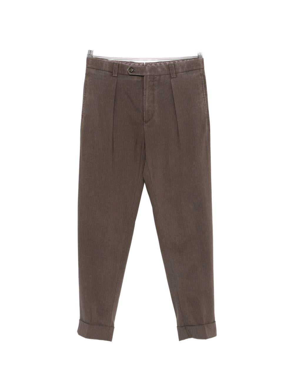 BERWICH Pantaloni Chiaia Long marroni