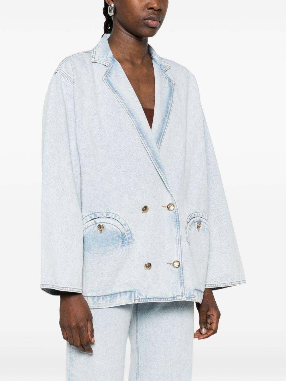 BLAZE Blazer blu doppiopetto Nariida